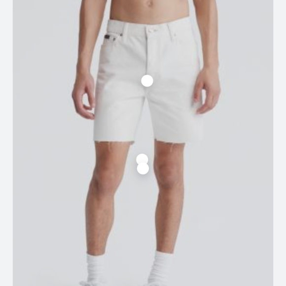 Calvin Klein Kids White Shorts - Picture 1 of 4